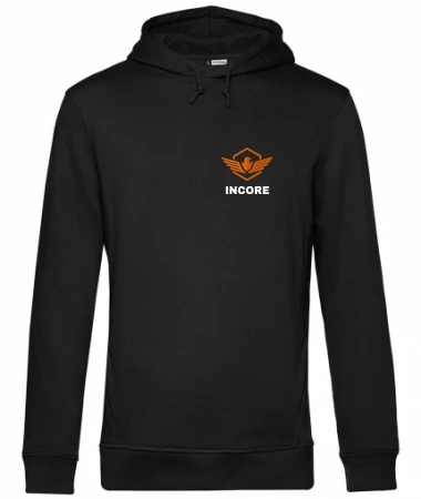 Bluza męska z kapturem Incore Sports czarna L
