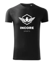 T-shirt męski slim fit Incore Sports czarna XL