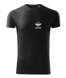 T-shirt męski slim fit Incore Sports czarny M