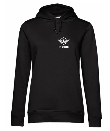 Bluza damska z kapturem Incore Sports czarna XXL
