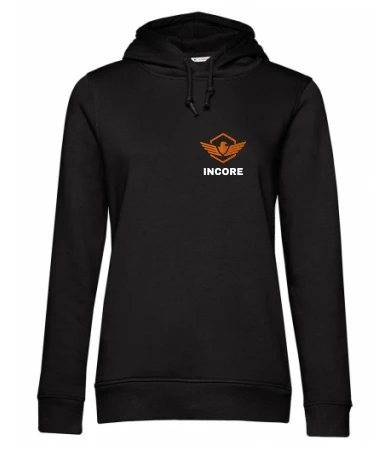 Bluza damska z kapturem Incore Sports czarna M