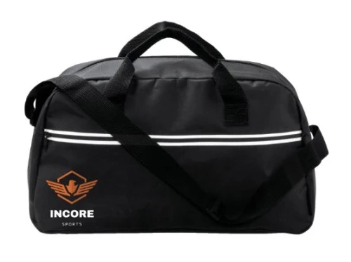 Torba sportowa Incore Sports czarna 45 × 25 × 15 cm