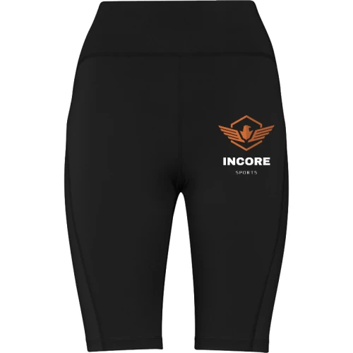 Krótkie spodenki sportowe legginsy unisex Incore Sports czarne L