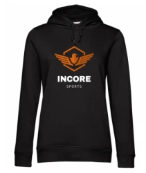 Bluza damska z kapturem Incore Sports czarna XL