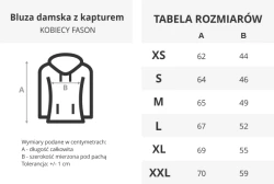 Bluza damska z kapturem Incore Sports czarna XXL
