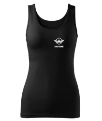 Tank top damski dopasowany Incore Sports czarny XL