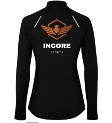 Bluza damska sportowa Incore Sports czarna XL