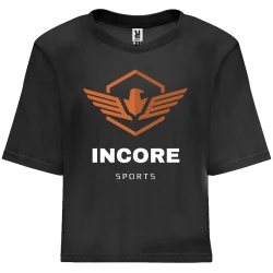 Crop top damski Incore Sports czarny L